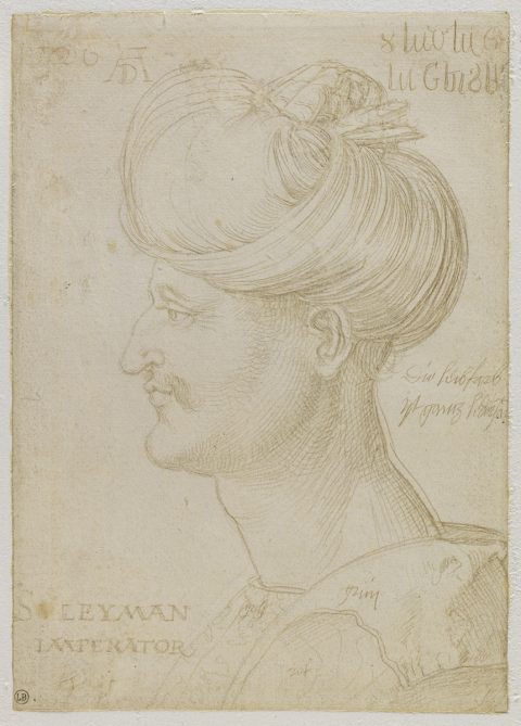 Portrait du sultan Soliman II - Albrecht DÜRER