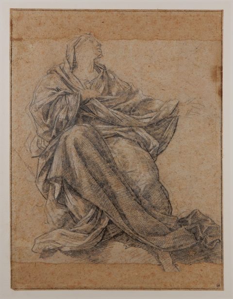 Femme assise - Attribué à Eustache LE SUEUR