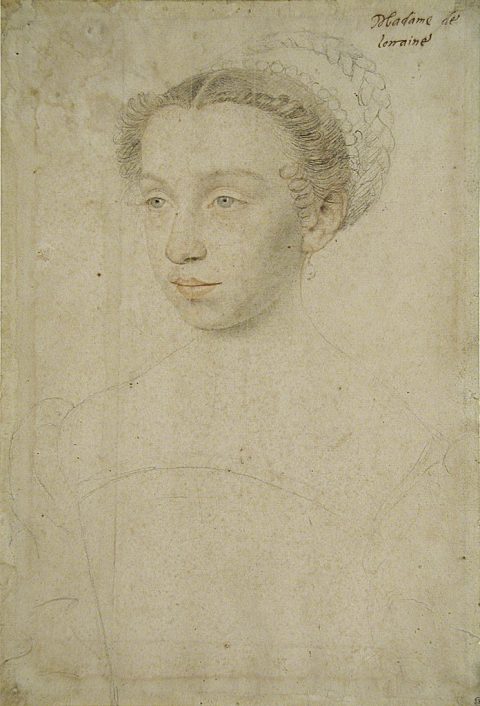 Portrait de Claude de France, duchesse de Lorraine - François CLOUET