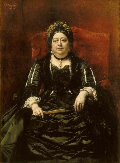 Portrait d'Henriette Halphen, née Stern - Léon BONNAT