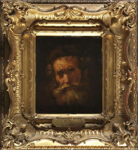 Un Rabbin - Attribué à Harmenszoon van Rijn REMBRANDT