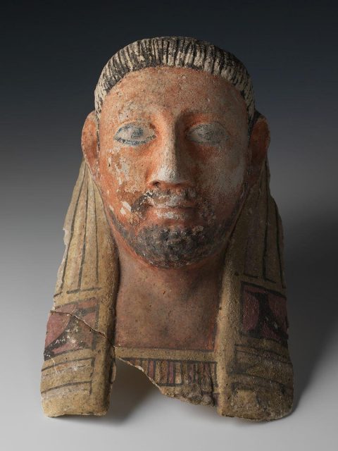 Masque funéraire - Auteur(e) non identifié(e)