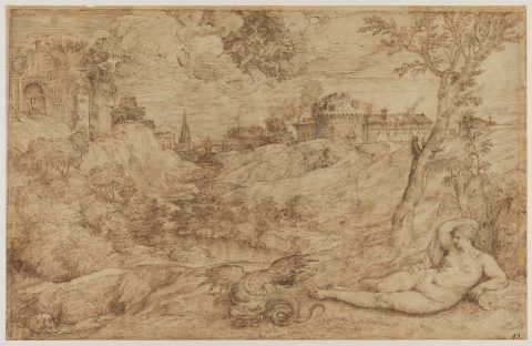 Roger délivrant Angélique - Tiziano VECELLIO, dit TIZIANO