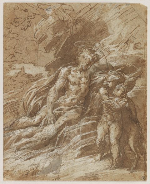 Saint Jean-Baptiste dans le désert - Francesco MAZZOLA, dit PARMIGIANINO