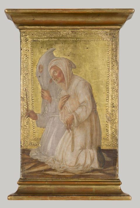 Élément de prédelle : Deux flagellants - Francesco di Giorgio MARTINI