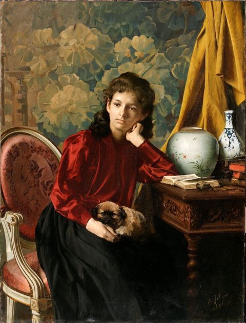 La Fille de l'antiquaire - Philippe JOLYET