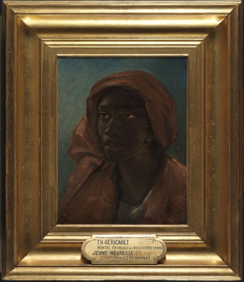 Portrait de jeune métisse - Attribué à Théodore GÉRICAULT