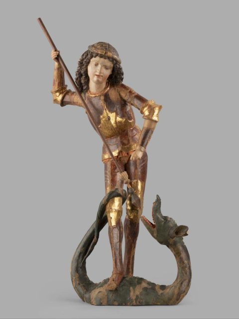 Saint Georges terrassant le dragon - Auteur(e) non identifié(e)