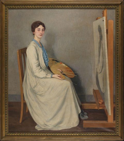 Portrait de Madeleine Pascau, née Dominique - Eugène PASCAU