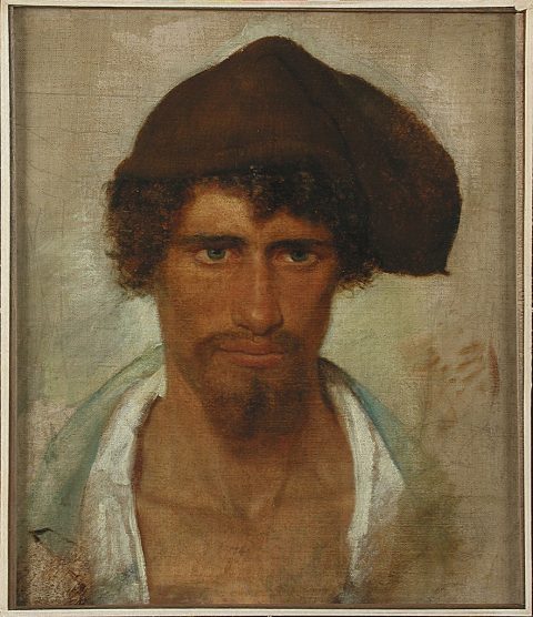 Homme au béret - Théodore CHASSÉRIAU