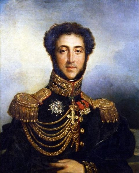 Portrait du duc de Guiche Antoine IX Agénor de Gramont, lieutenant général du roi - François GÉRARD
