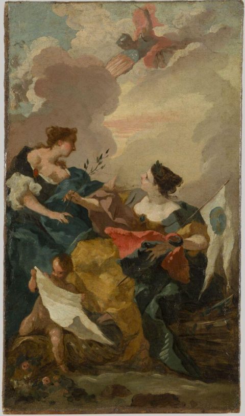 Étude pour L'Union de la Procuration de Provence au Consulat d'Aix en 1535 - Michel-François DANDRÉ-BARDON