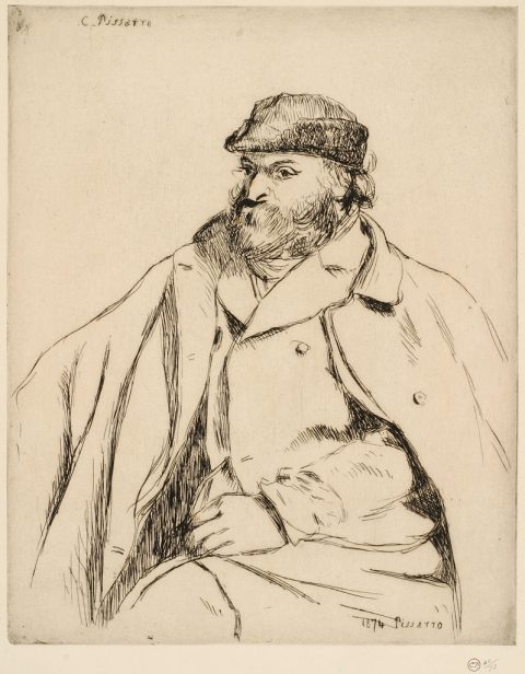 Portrait de Paul Cézanne - Camille PISSARRO