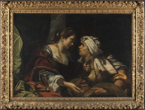 Judith tenant la tête d'Holopherne - Attribué à Claude MELLAN