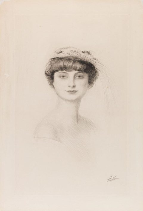 La comtesse Anna de Noailles - Paul HELLEU