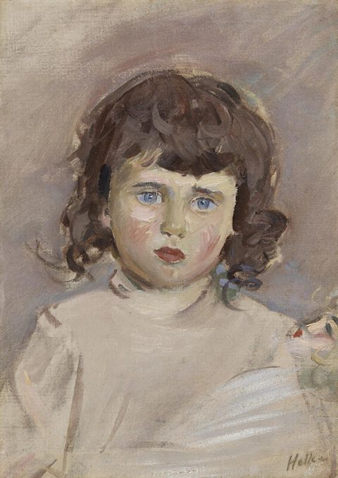 Ellen Helleu à la poupée - Paul HELLEU