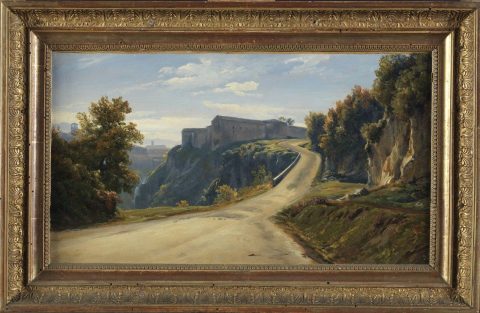 Paysage près d'Acquapendente - André GIROUX