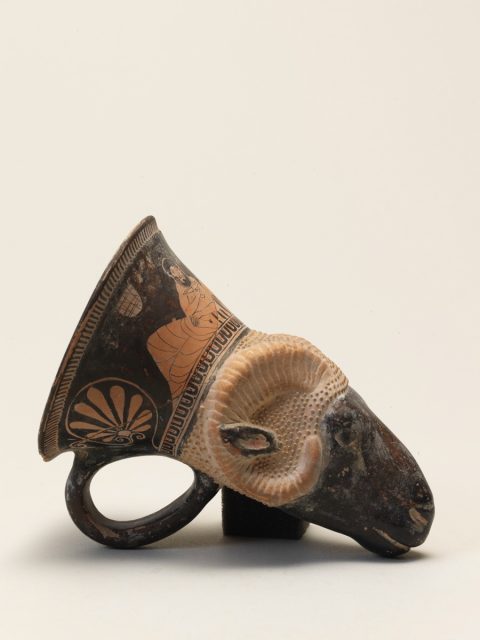 Rhyton à tête de bélier - Auteur non identifié