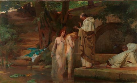 Saint Patrice convertit deux nobles irlandaises - Denis ETCHEVERRY