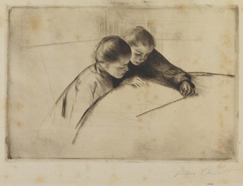 La Carte - Mary CASSATT