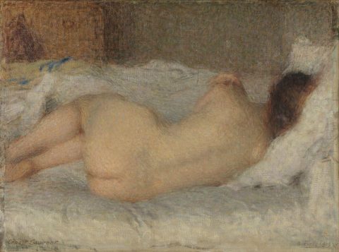 Modèle nu, allongé - Ernest LAURENT