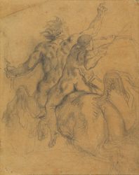 Étude pour "L'Éducation d'Achille par le centaure Chiron" ; © Bayonne, musée Bonnat-Helleu / cliché A. Vaquero