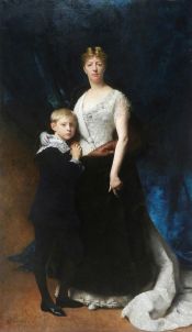 Portrait de madame de Castex et son fils ; © Bayonne, musée Bonnat-Helleu / cliché A. Vaquero