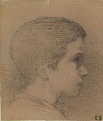 Léon Bonnat, "Portrait de Paul Bonnat", Bayonne, musée Bonnat-Helleu, inv. 2449 ; © Bayonne, musée Bonnat-Helleu / cliché A. Vaquero