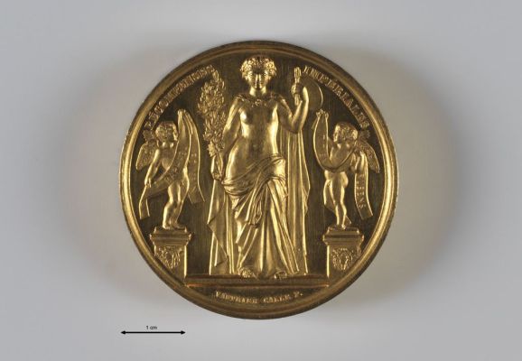 Salon de 1861, médaille de 2e classe "peinture" attribuée à M. Bonnat