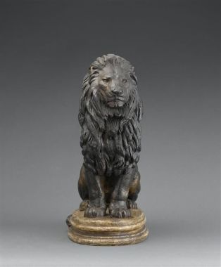 Lion assis ; © Bayonne, musée Bonnat-Helleu / cliché A. Vaquero