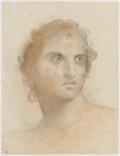 Léon Bonnat, "Étude d'après une fresque antique", inv. 2492 ; © Bayonne, musée Bonnat-Helleu / cliché A. Vaquero