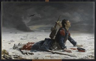 L'Oublié ! ; L'oublié : épisode de la guerre 1870-1871 (titre factice) ; © Bayonne, musée Bonnat-Helleu / cliché A. Vaquero