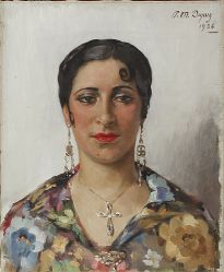 Portrait d'une Espagnole ; © Bayonne, musée Bonnat-Helleu / cliché A. Vaquero