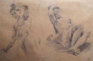 Étude de femme nue ; © Bayonne, musée Bonnat-Helleu / cliché M. Horiot-Ortega