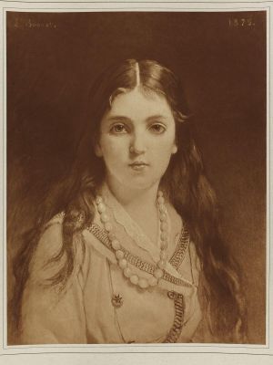 Mlle Clara Goldschmidt (d'après : Clara Goldschmidt, peint par Léon Bonnat)
