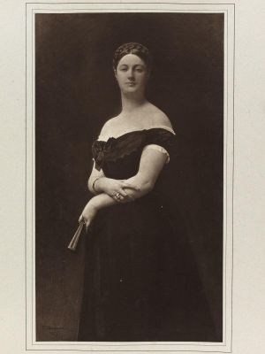 Mme de Viel Castel (d'après : Comtesse de Viel Castel, peint par Léon Bonnat)