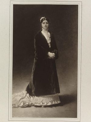 Cesse Potocka (d'après : Portrait de la comtesse Potocka, peint par Léon Bonnat)
